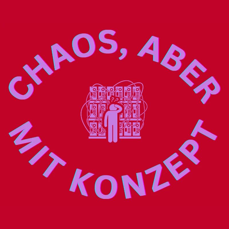 Chaos spruch Tshirt pull