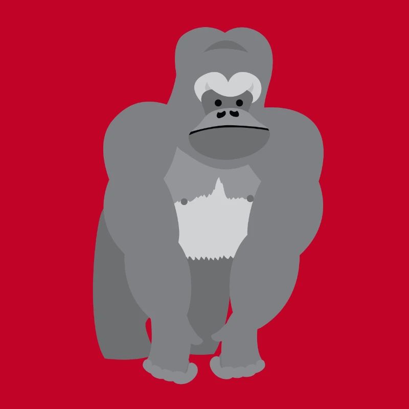 Gorille des grands singes