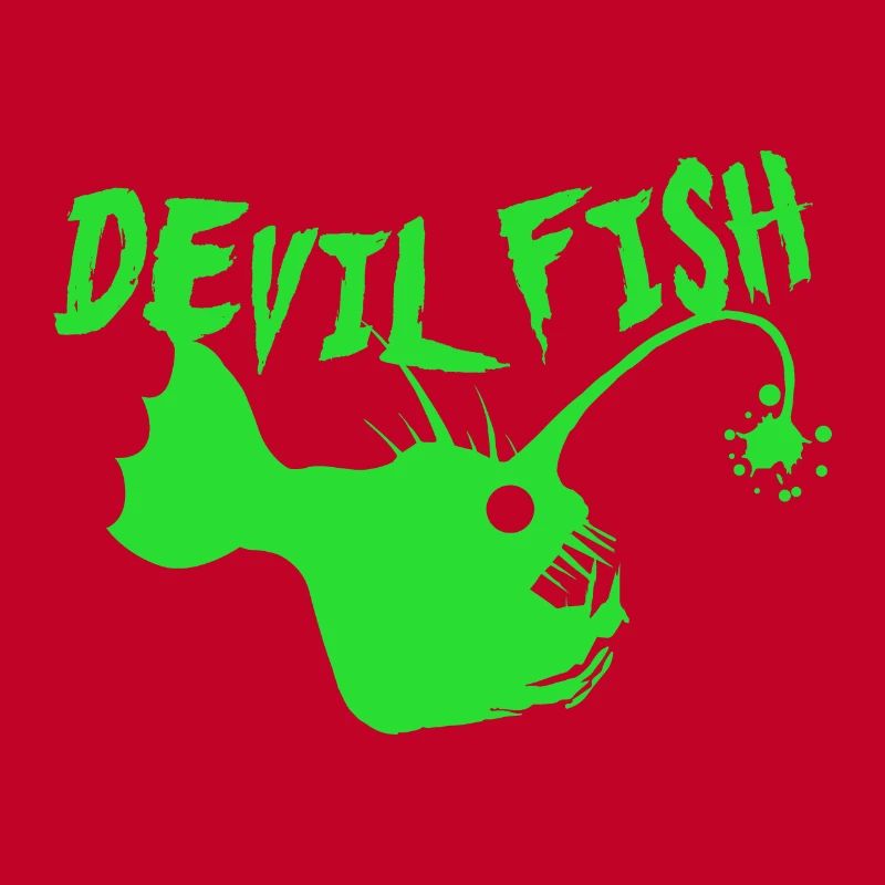 Fish devil fish Funny gift idea