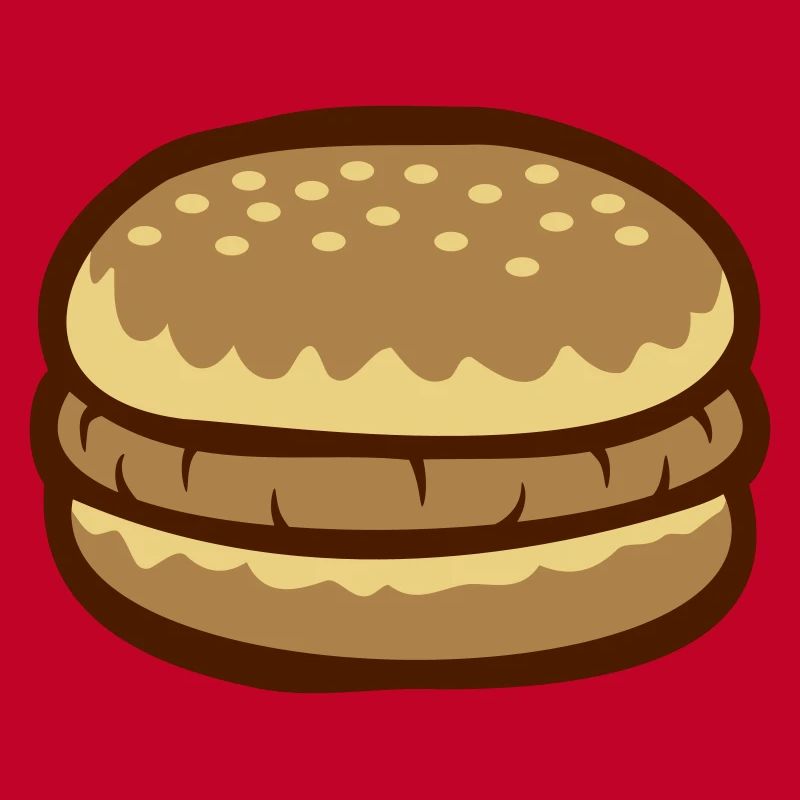 Burger Comic Cheeseburger