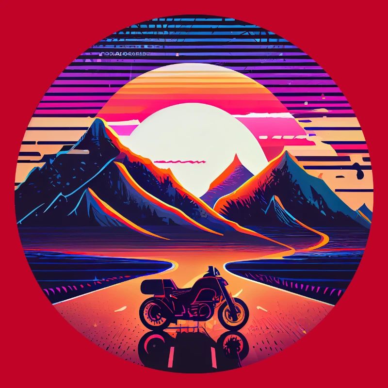 Retrowave Synthwave 80s Design