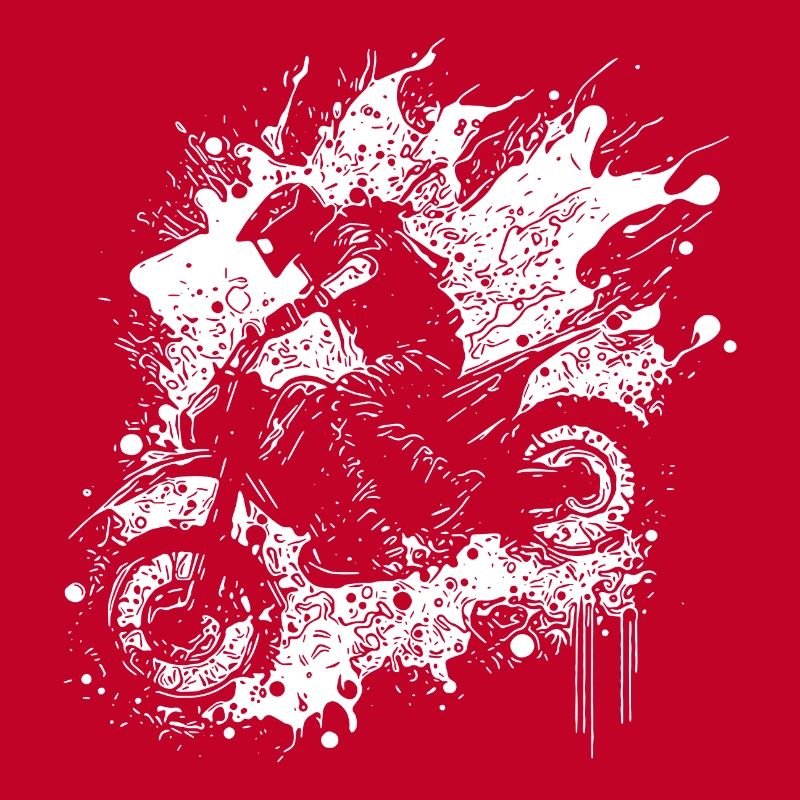 Motorrad Geländefahrt Splash Style