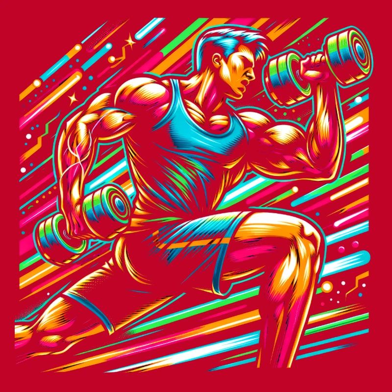 Force musculaire : Biceps Curls Artwork