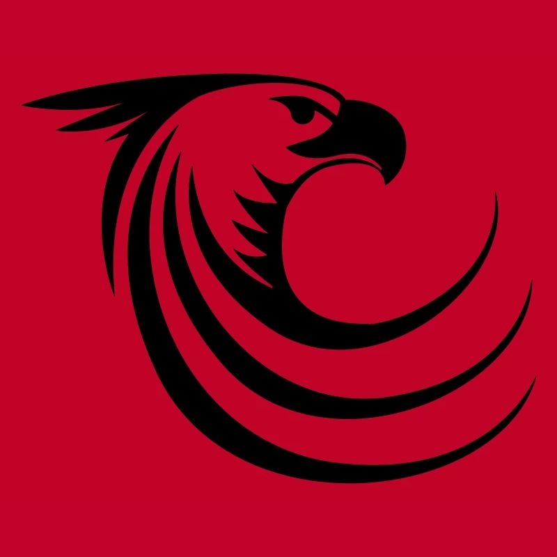 Eagle like a phoenix