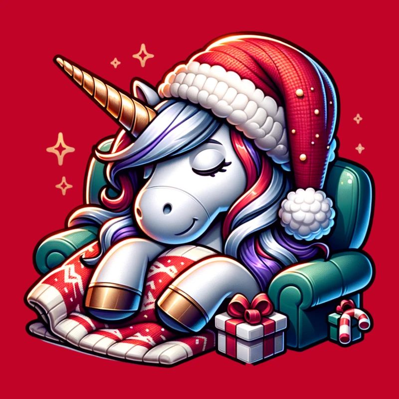 Weihnachts-Einhorn