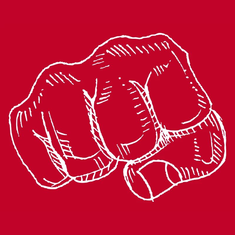 Fist Hand Comic Aggression