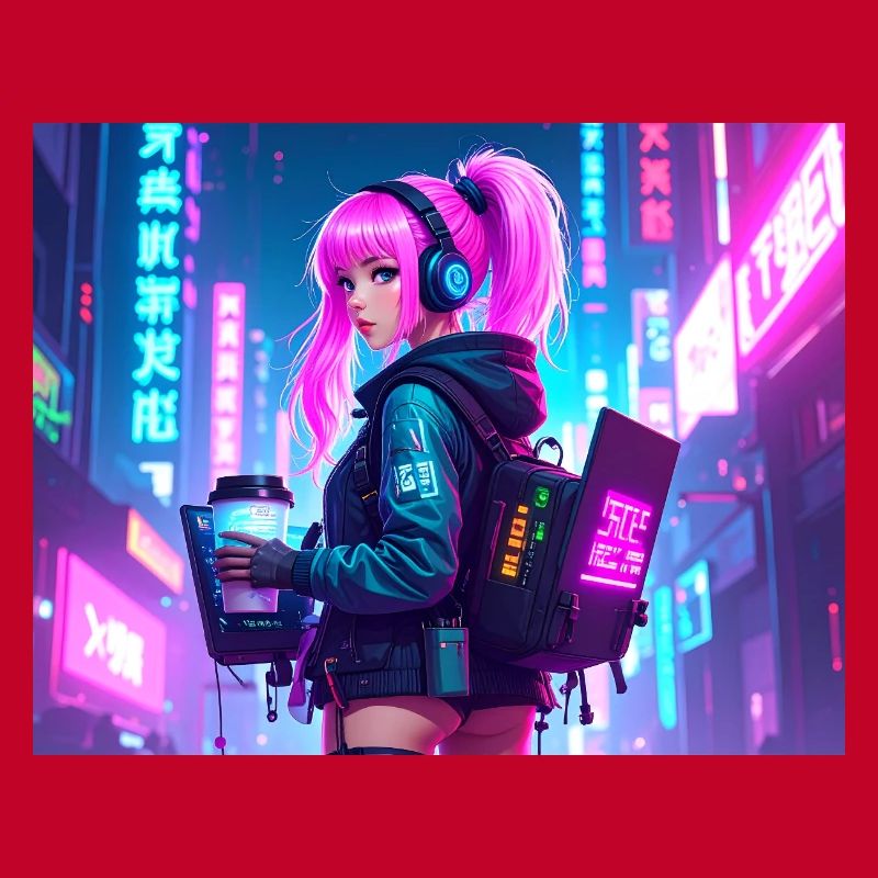 Cyber DJ Coder – Beats, Bytes & Blinks