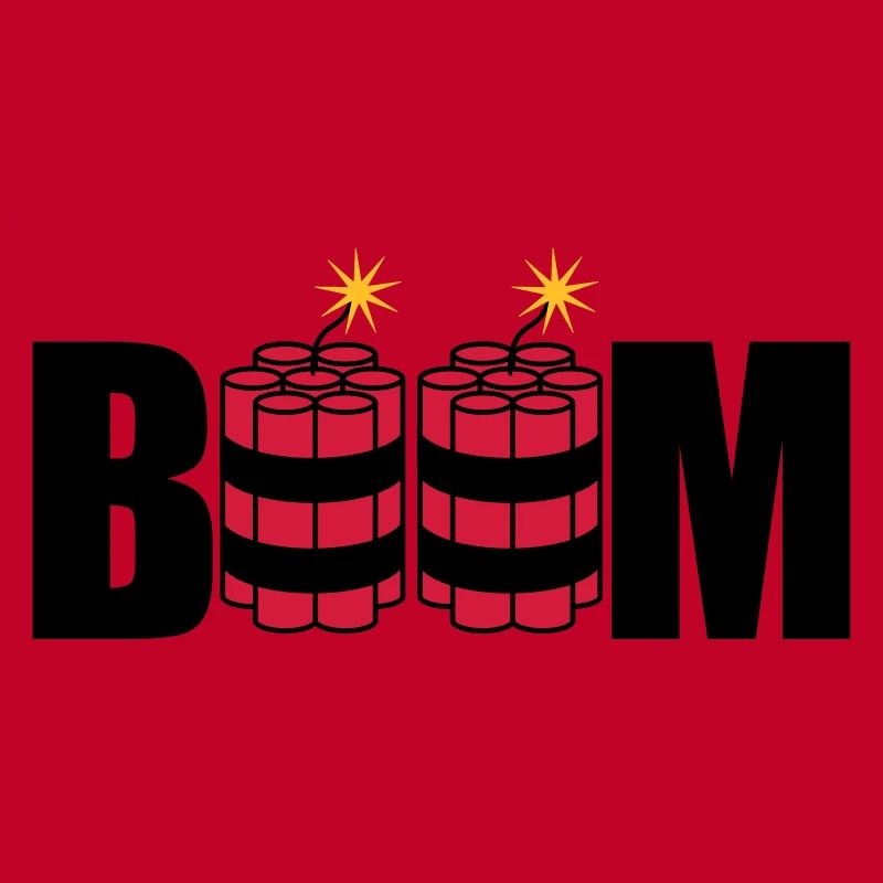 boom allumé tnt dynamite explosion explosion