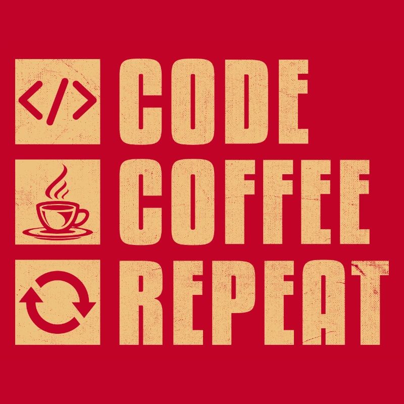 Kaffee-Codierung Programmierer Programmierer Entwickler Nerd Coff