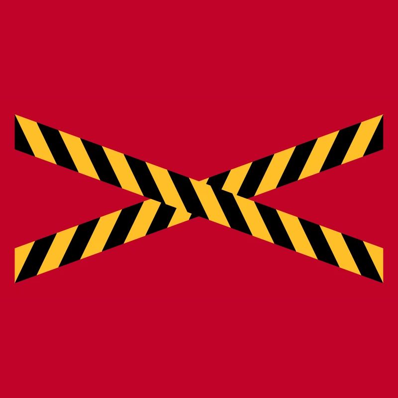 Line design caution tape