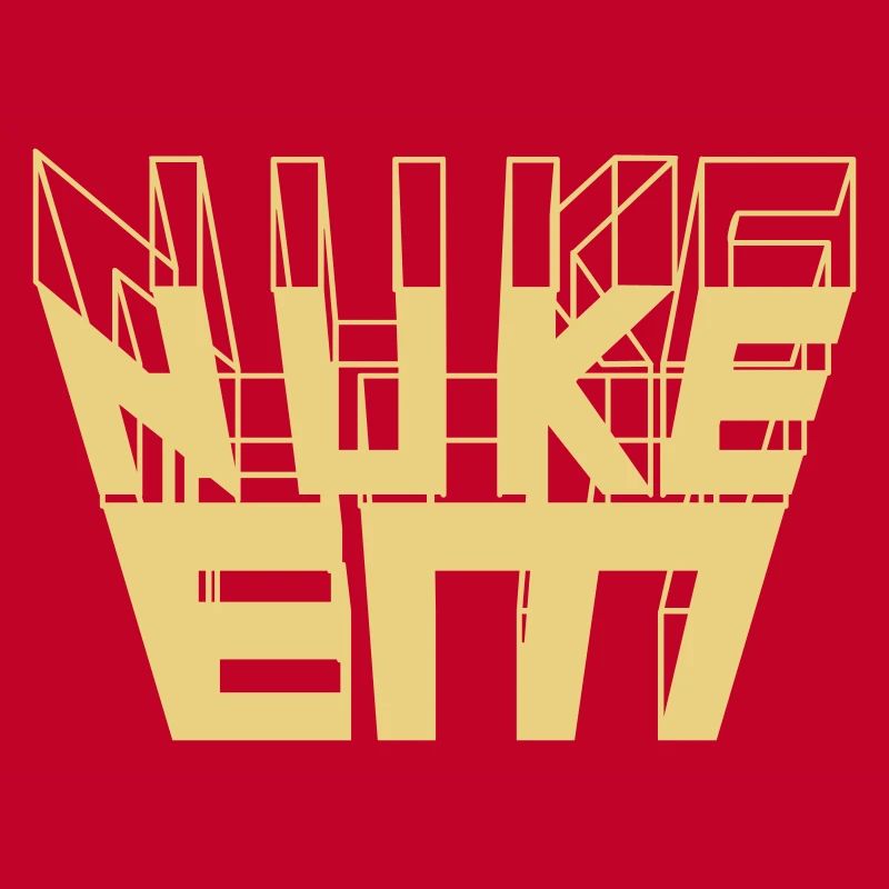 Nuke Em 3D Text