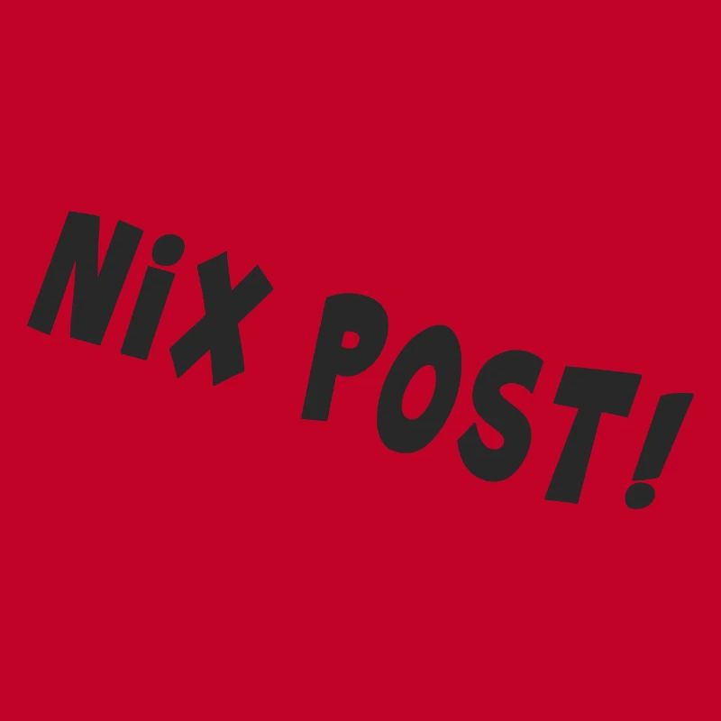 post postbote flaschenpost "nix post"