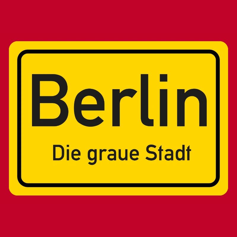 Berliner Ortsschild Deutschland