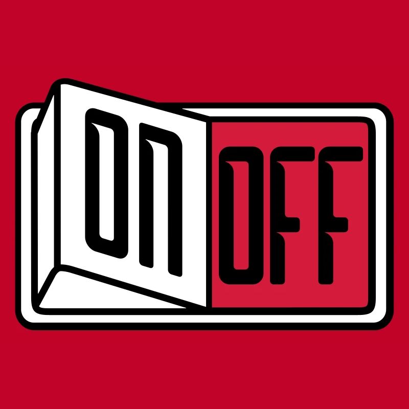 off on switch button button turn off