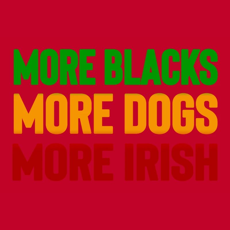Plus de Noirs Plus de Chiens Plus d’Irlandais