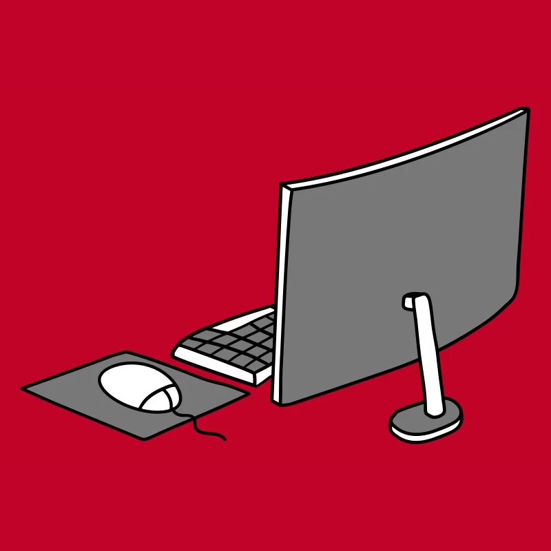 mouse keyboard screen home office office working