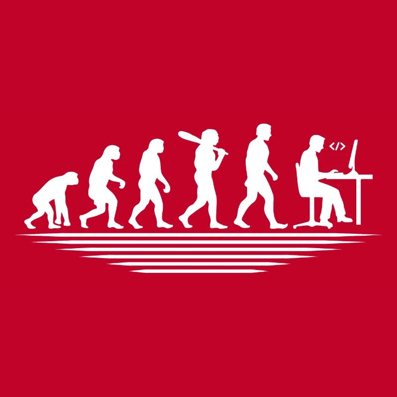 Coffee Coding Evolution Coder Developer Nerd Coffe