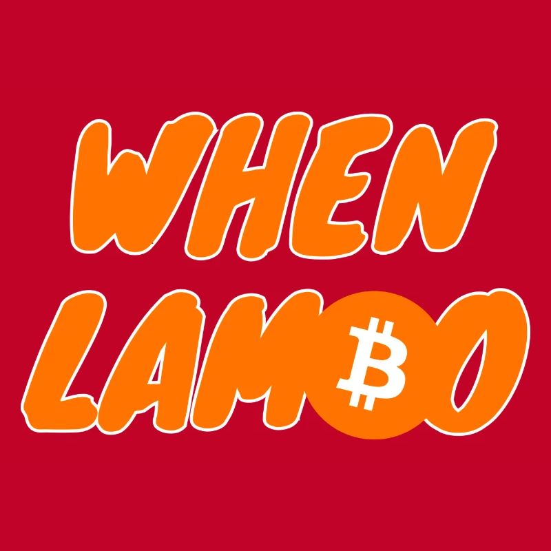 Crypto When Lambo BTC Bitcoin 1