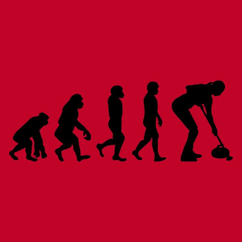 Curling Kehrfächer Winter Eissport Evolution