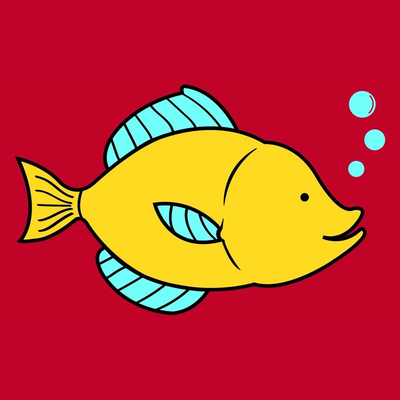 Bande dessinée de poisson