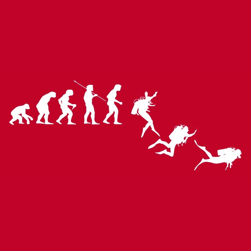 Tauchen Evolution Taucher Geschenk