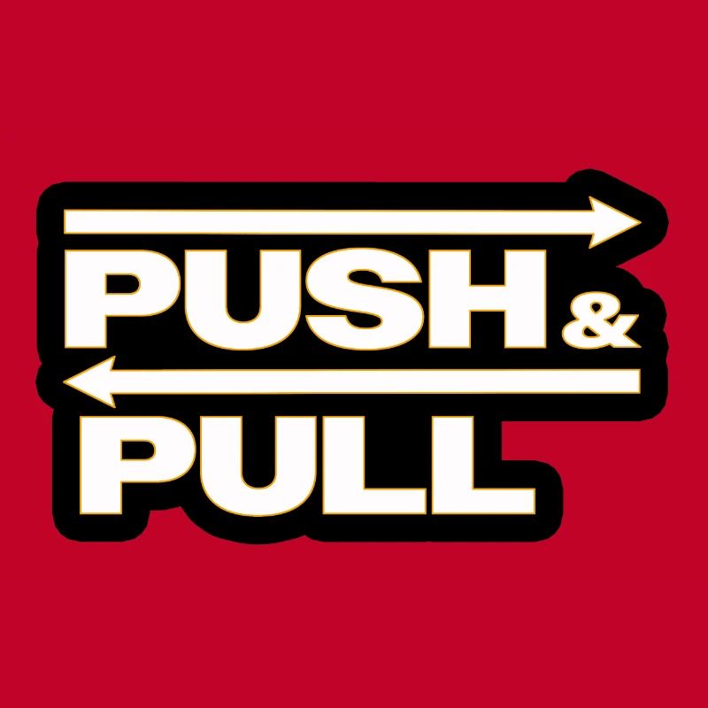 Push and Pull black