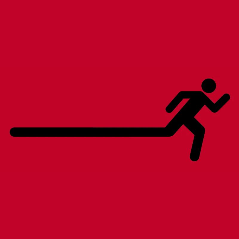 Run fast man