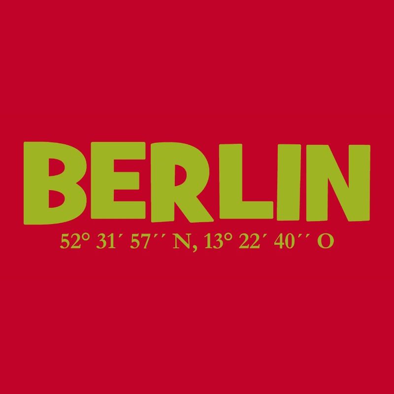 Berlin coordinates - Latitude - Longitude