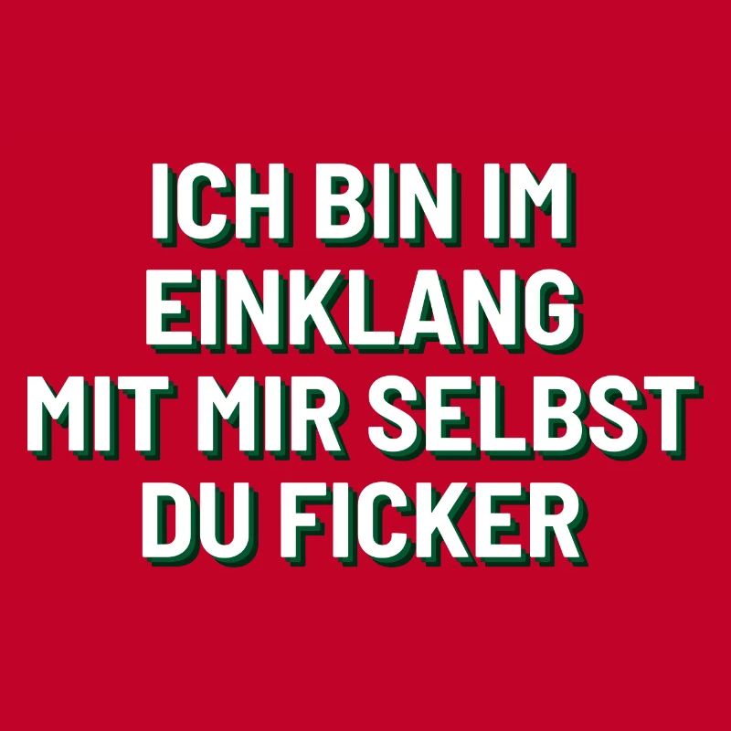 Ich bin im Einklang mit mir selbst.