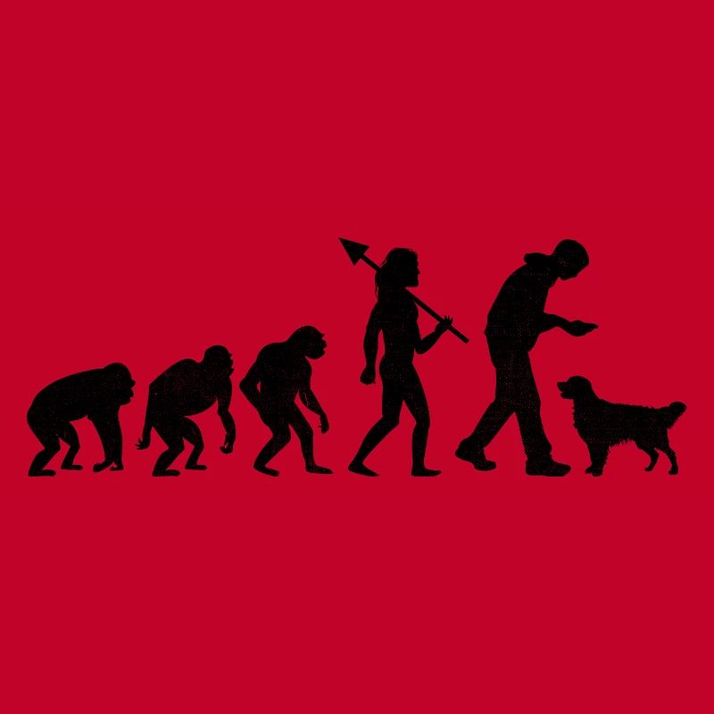 Evolution Golden Retriever GR Dog Retrievers