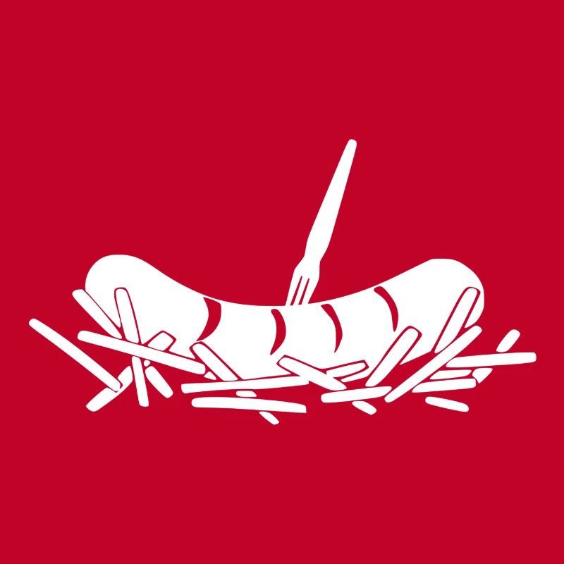 Frites currywurst