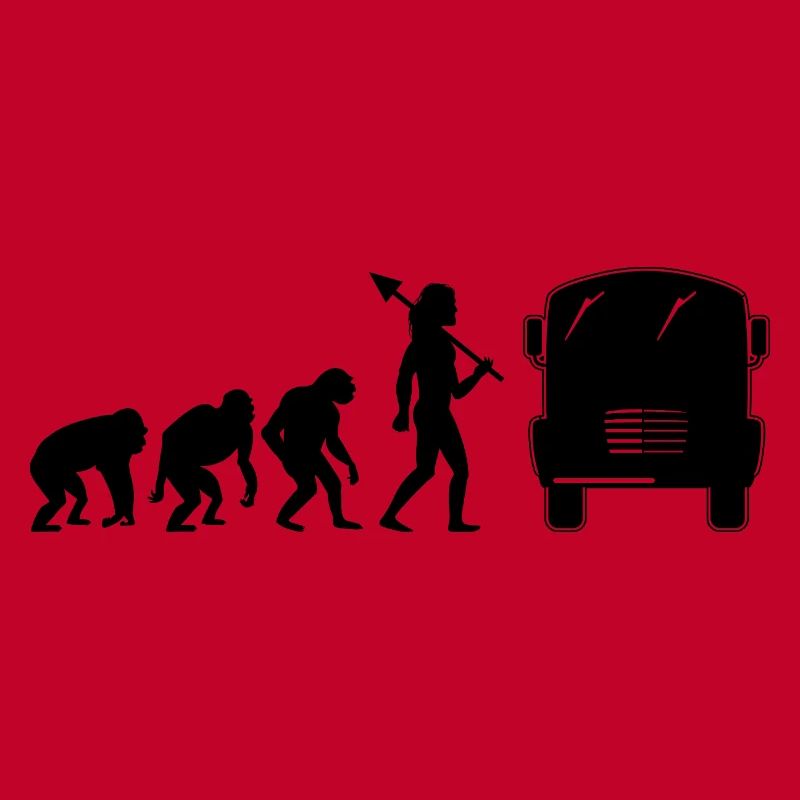 Evolution Bus School Bus Driver Driving Busman