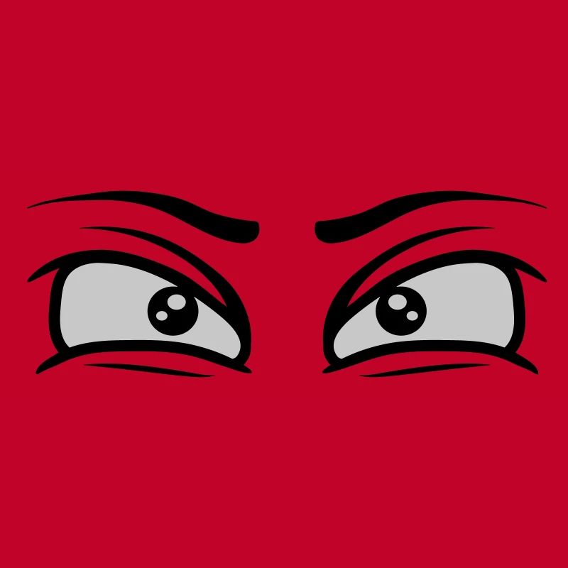Volonté Yeux déterminés