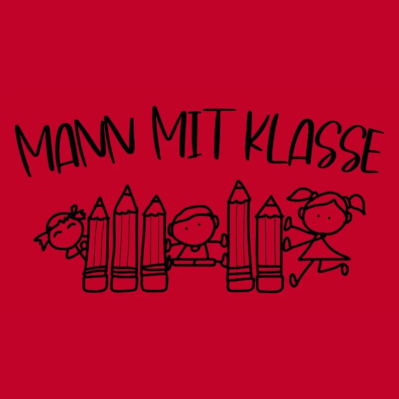 Lehrersprüche Mann mit Klasse Beruf Lehrer Sprüche