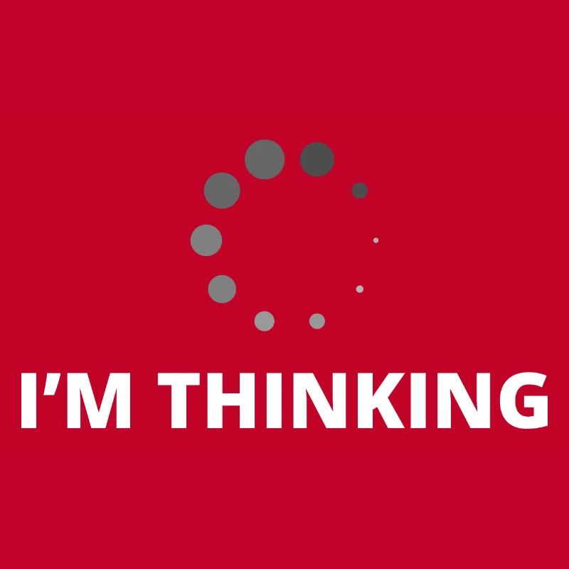 I'm Thinking Coder Software Developer Programmer N