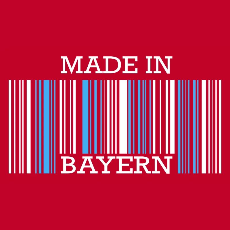 Bayern Strichcode Barcode made in Bayern