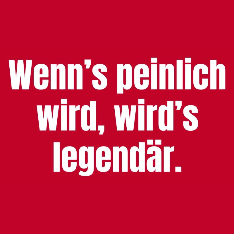 Quand cela devient embarrassant, cela devient légendaire.