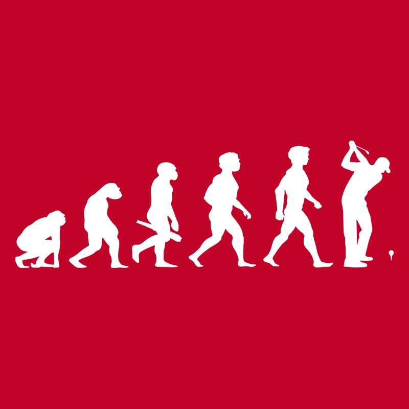 Evolution Golf Golfer Golfspieler Golfplatz