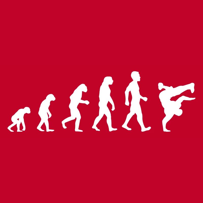 Evolution Breakdance motif as a gift