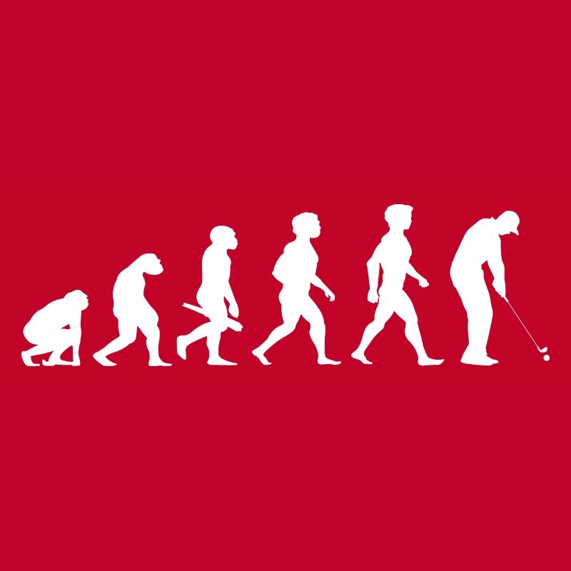 Evolution Golf Golfer Golfspieler Golfplatz