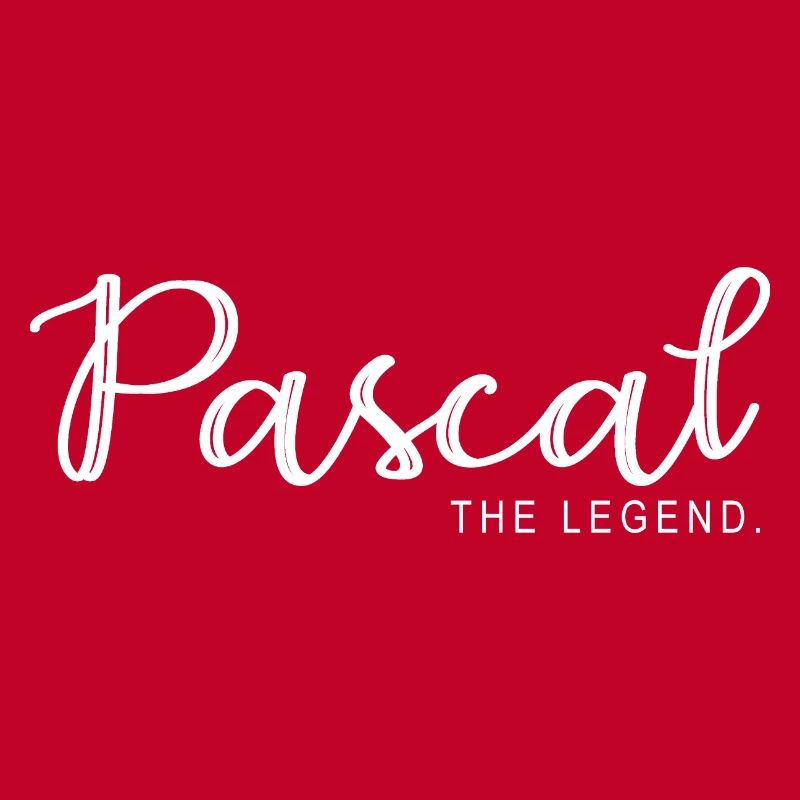 Pascal the legend Cadeau T shirt pascal