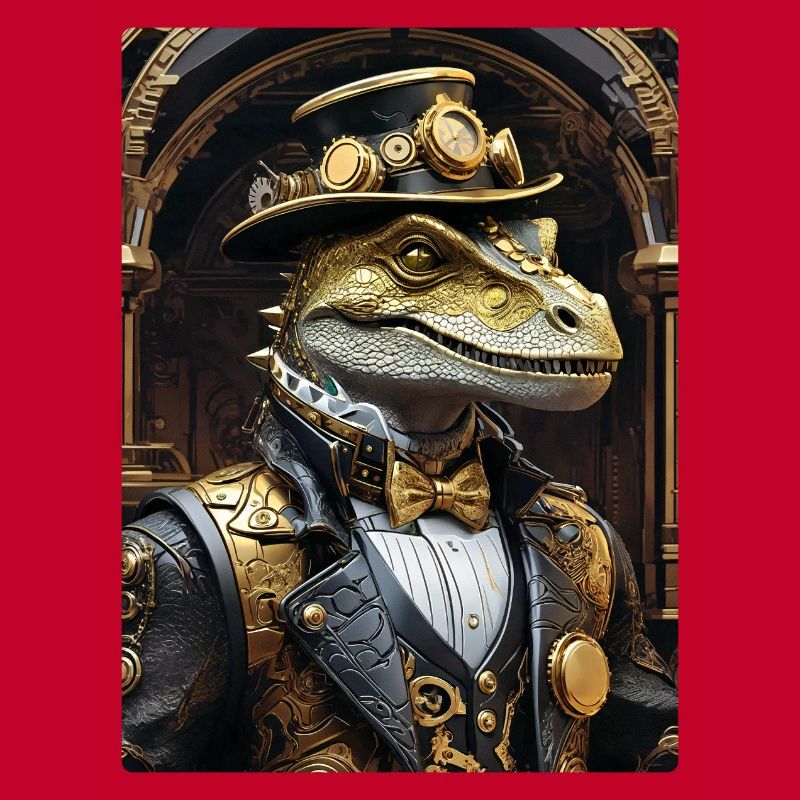 Steampunk Dino 1.4