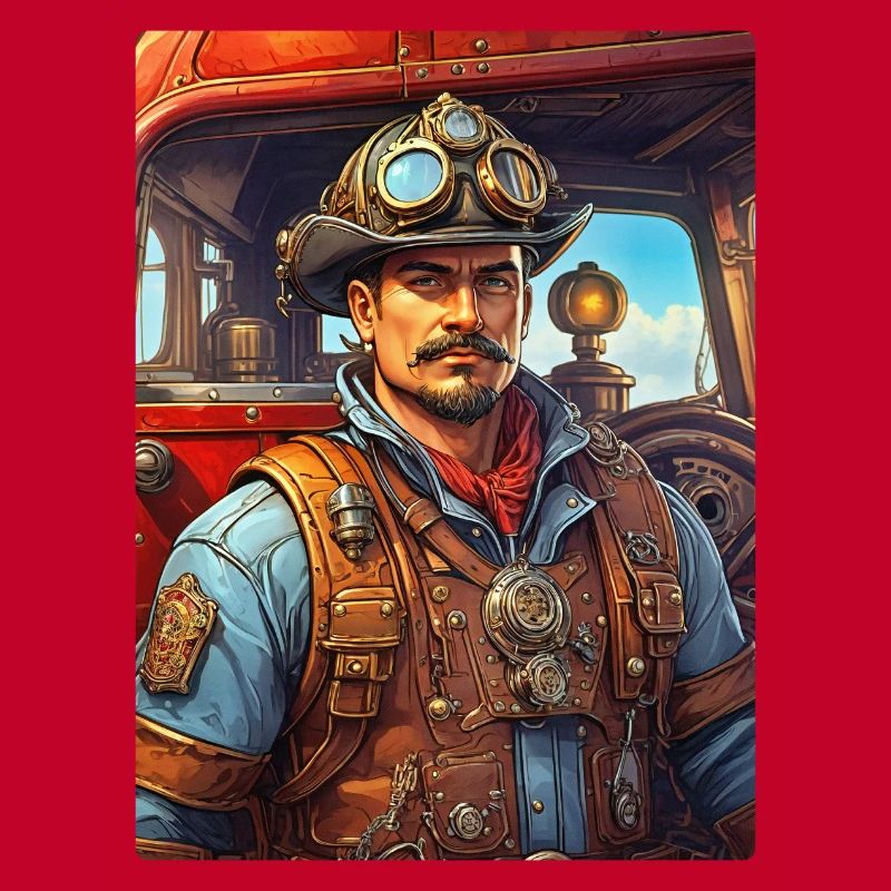 Steampunk Firefighter Man 1.21