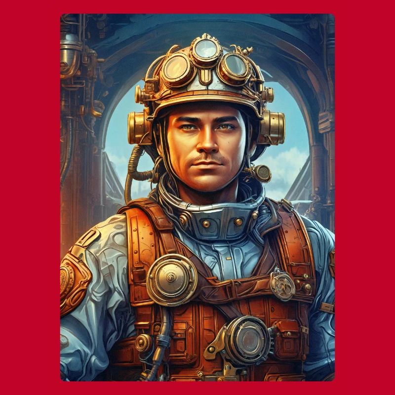 Steampunk Firefighter Man 1.25