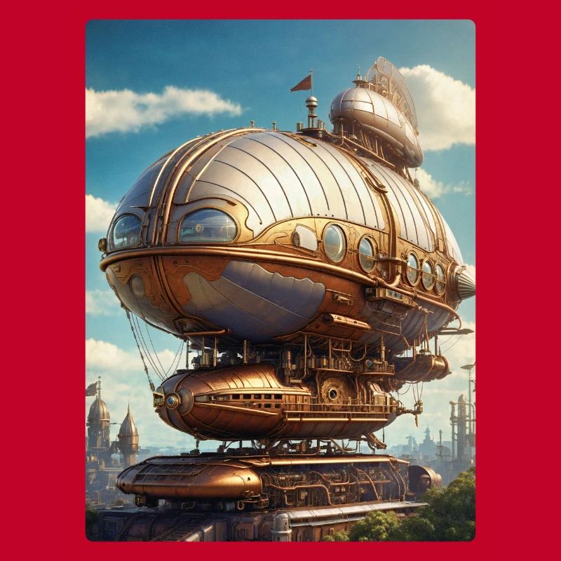 Dirigeable Steampunk 1.2