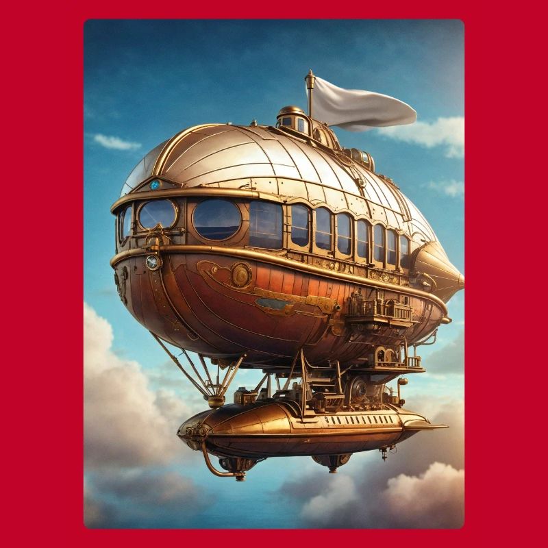 Dirigeable steampunk 1.3