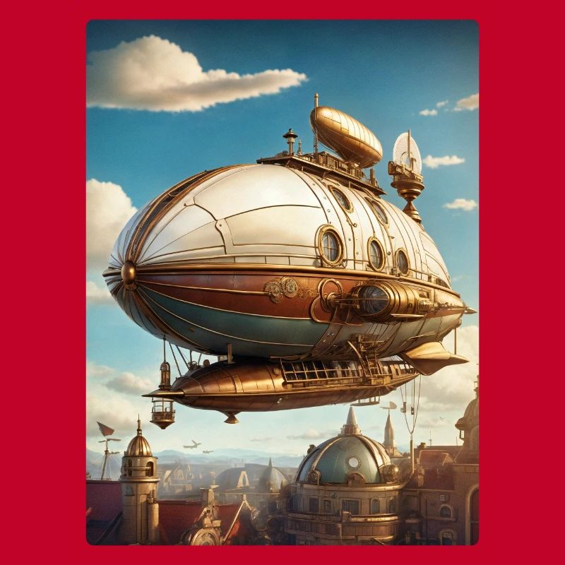 Dirigeable Steampunk 1.9