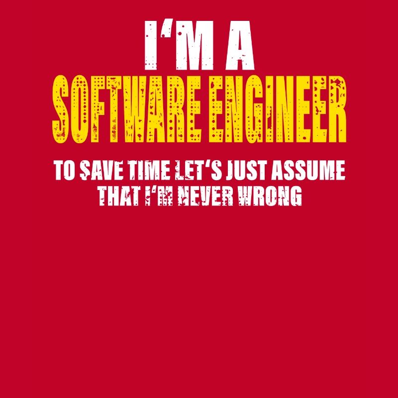 Software Engineer Funny Profession Colleague Gift