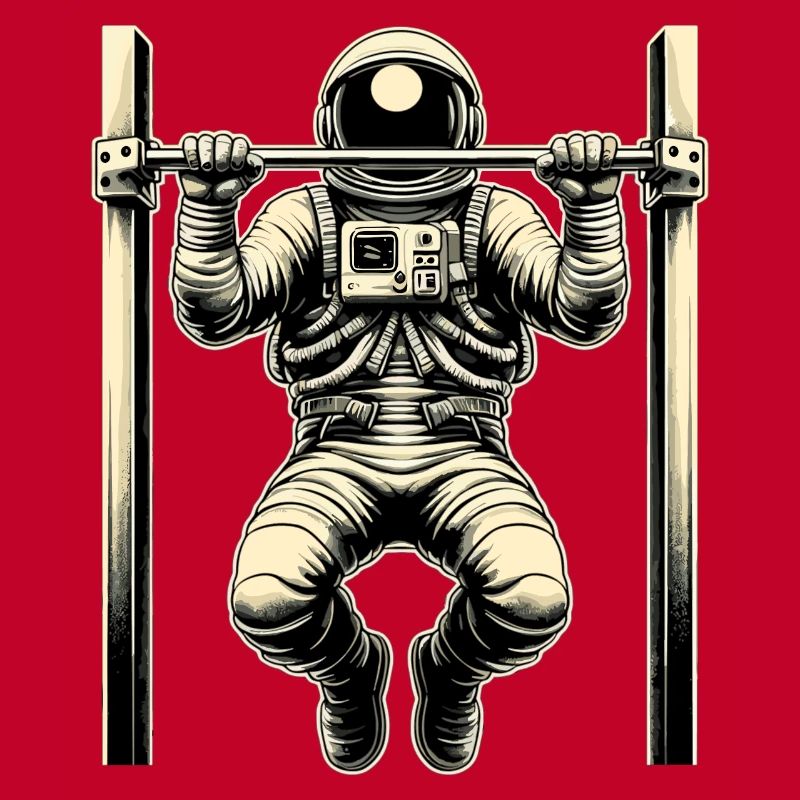 Calisthenics Astronaut Pull-ups Gift