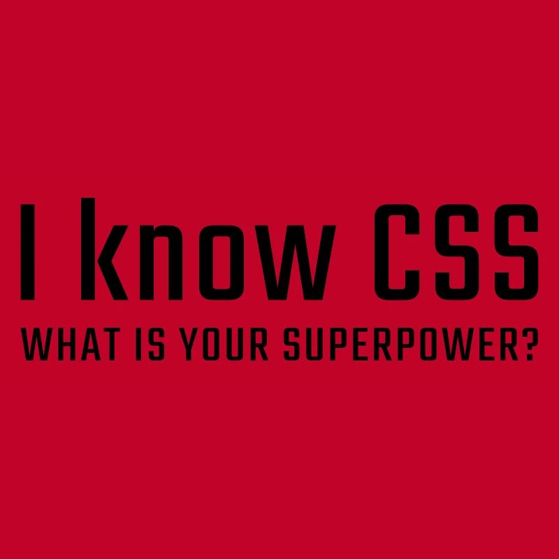 Je connais CSS